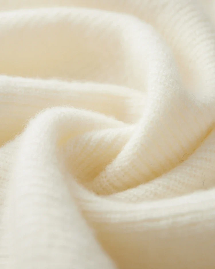 Libuše - Pulover Portofino od kašmira s polovičnim zatvaračem