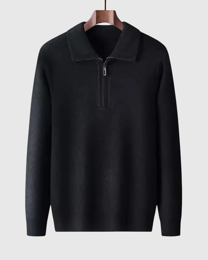 Libuše - Kašmirski pulover s četvrtastim zatvaračem Gstaad