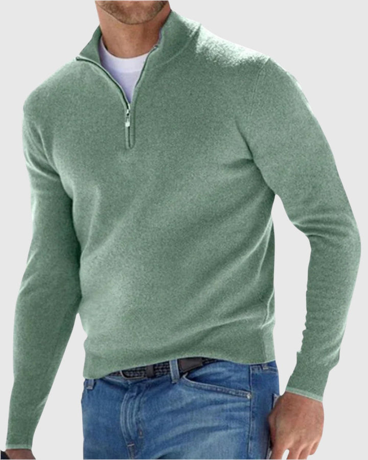 Libuše - Elegantan pulover s patentnim zatvaračem