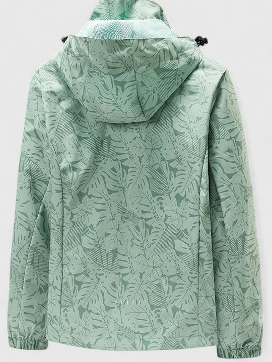 Tjaša – Elegantna jakna s botaničkim uzorkom