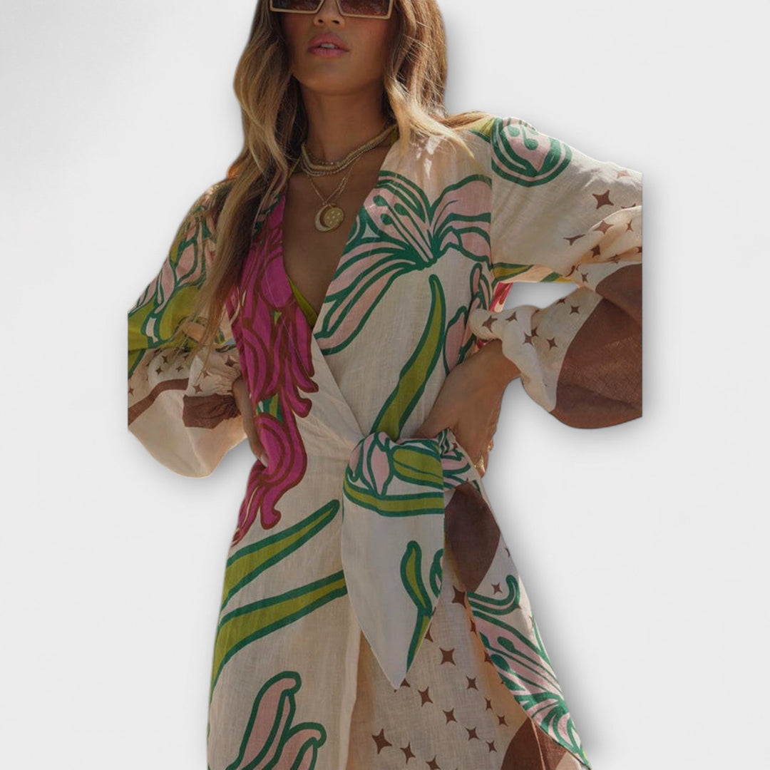 Tracey - Maxi haljina s vezanjem