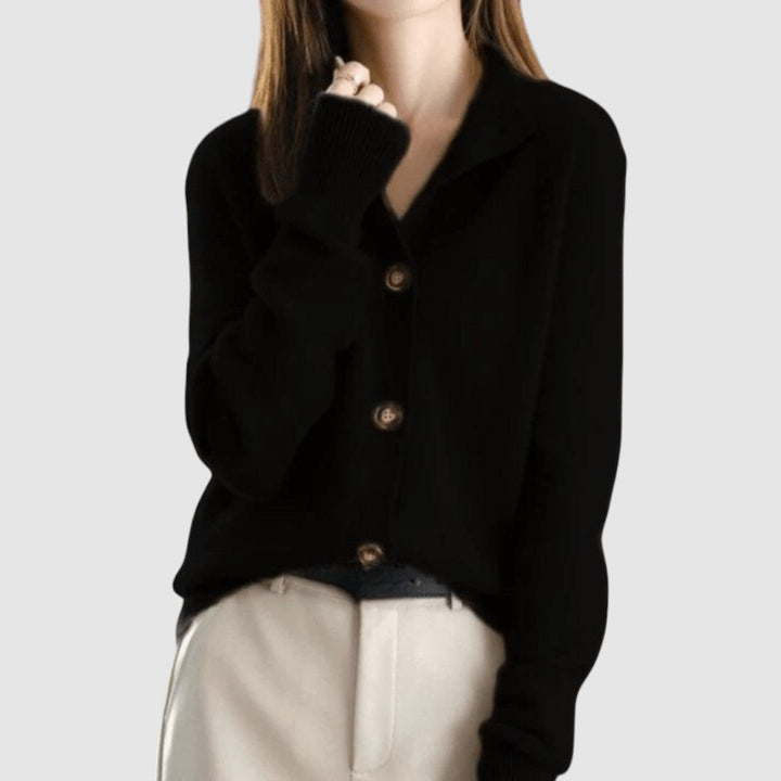 Klara – Elegantni kardigan s klasičnim kopčanjem