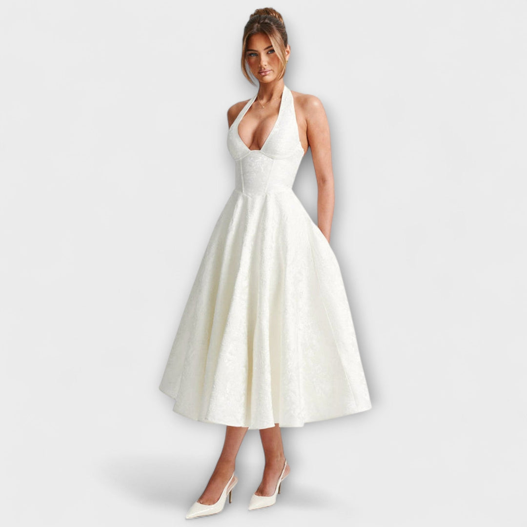 Catalina - Romantična Midi Haljina