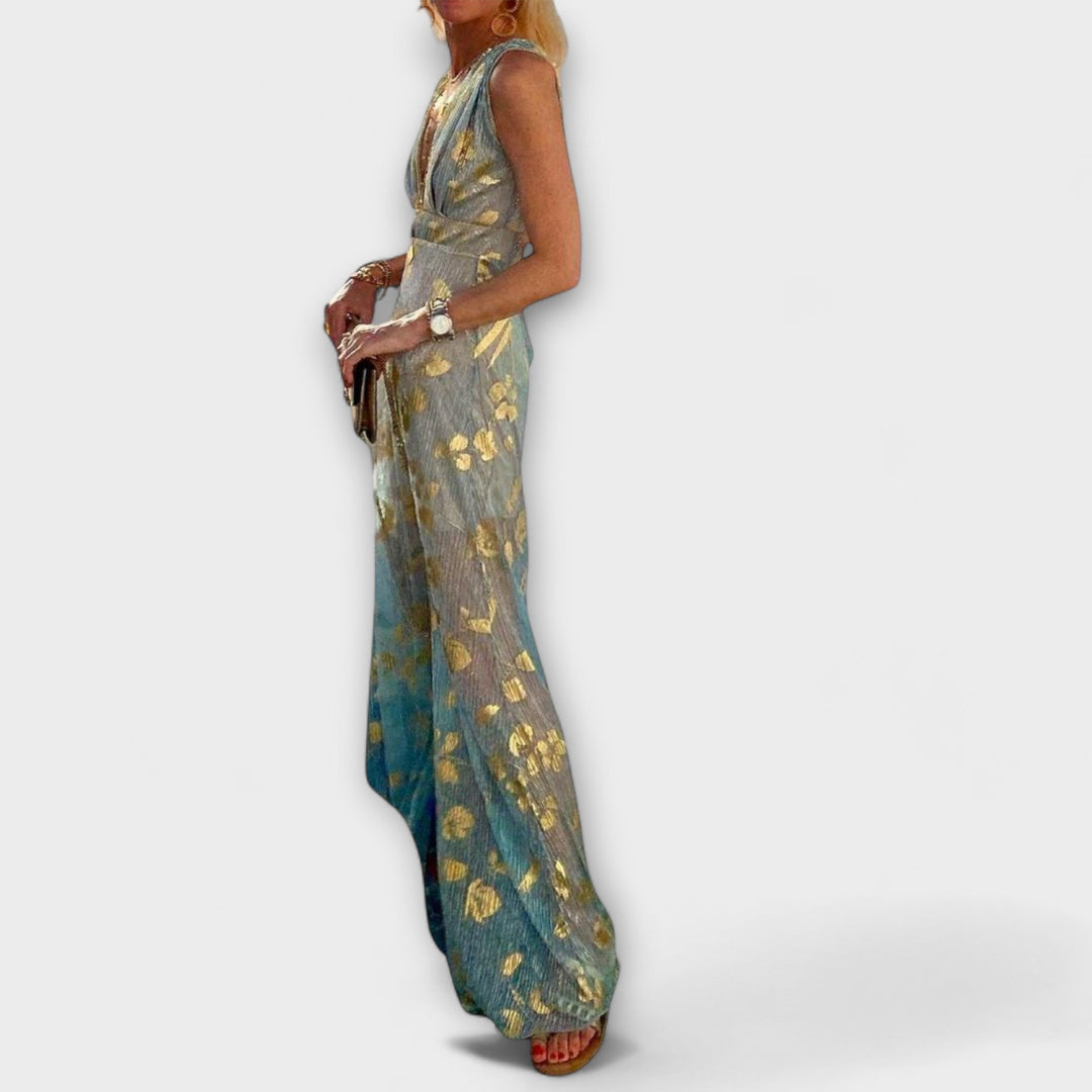 Odjeća s V-izrezom i detaljima od šljokica