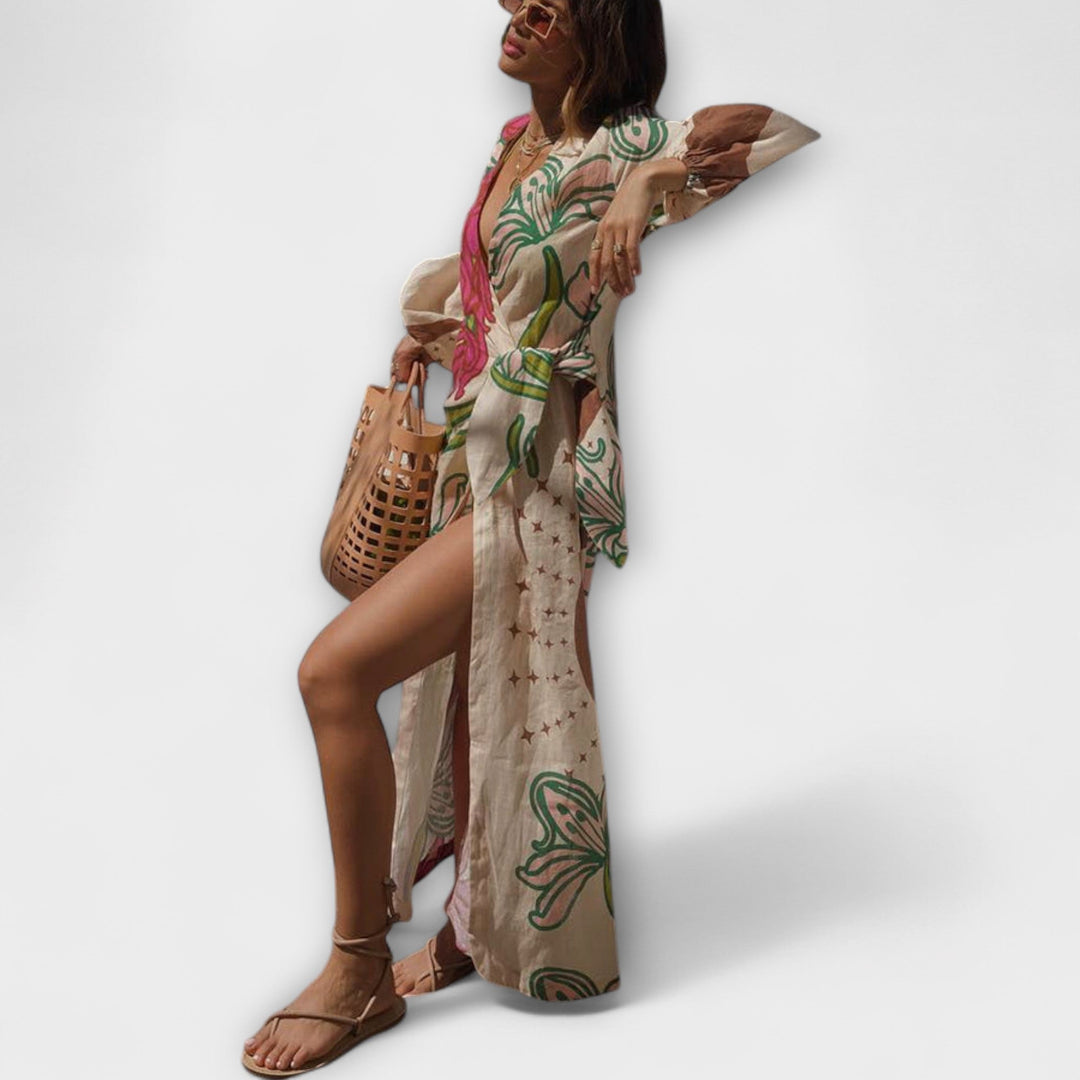 Tracey - Maxi haljina s vezanjem