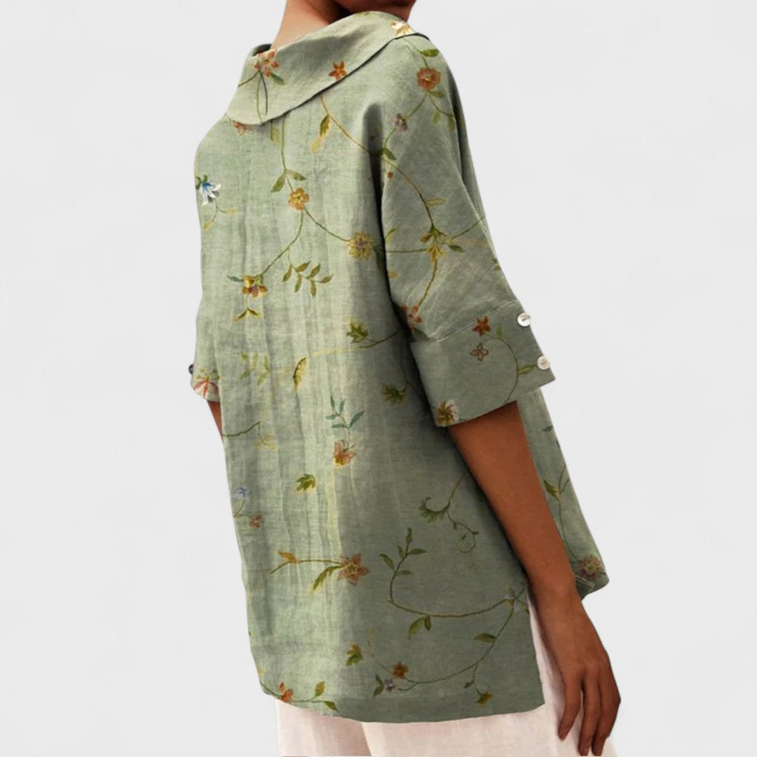 Lenka - Elegantan top s V-izrezom