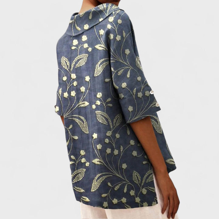 Lenka - Elegantan top s V-izrezom