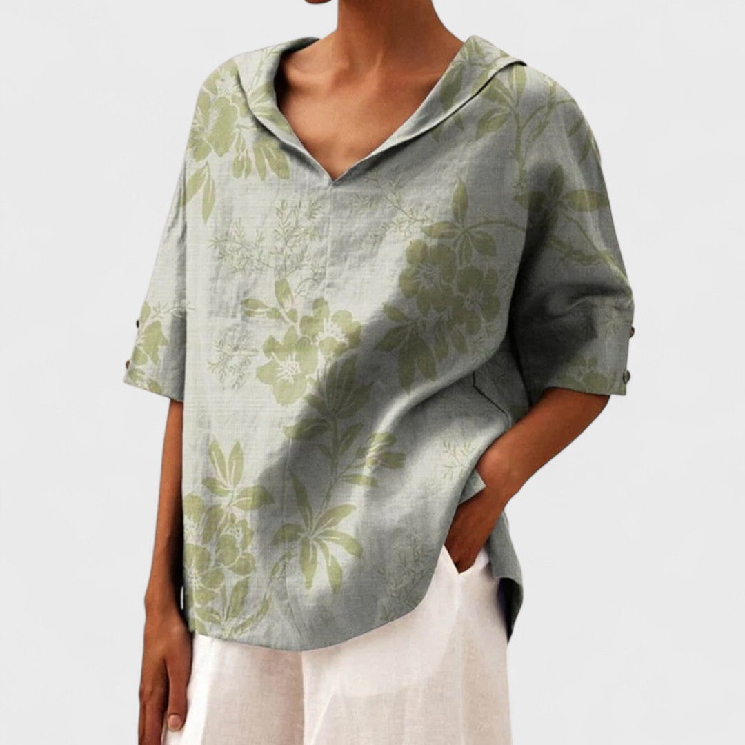 Lenka - Elegantan top s V-izrezom