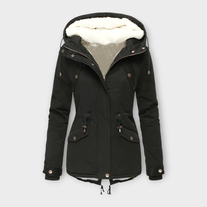 Lara – Topla ženska zimska jakna s podesivim pojasom