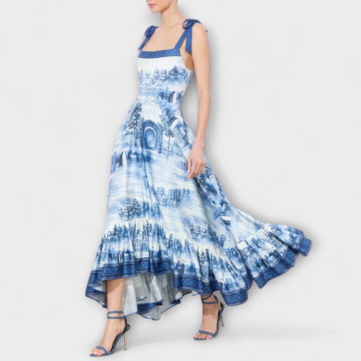 Lucia - Očaravajuća cvjetna maxi haljina