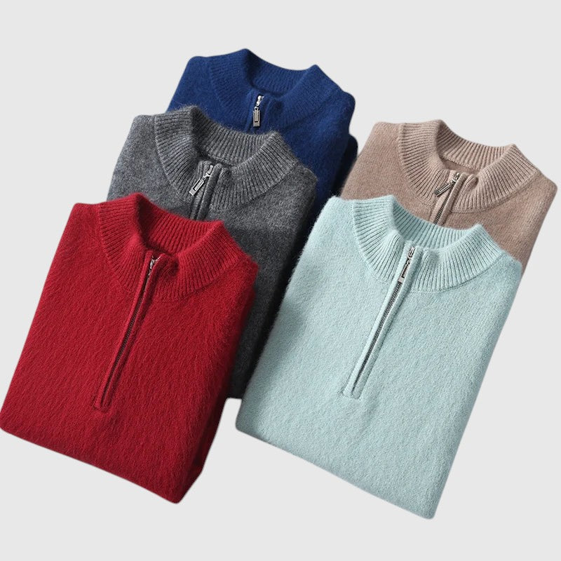 Libuše - Kardigan od kašmira Genève sa zatvaračem