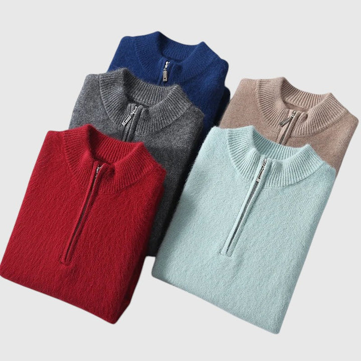 Libuše - Kardigan od kašmira Genève sa zatvaračem