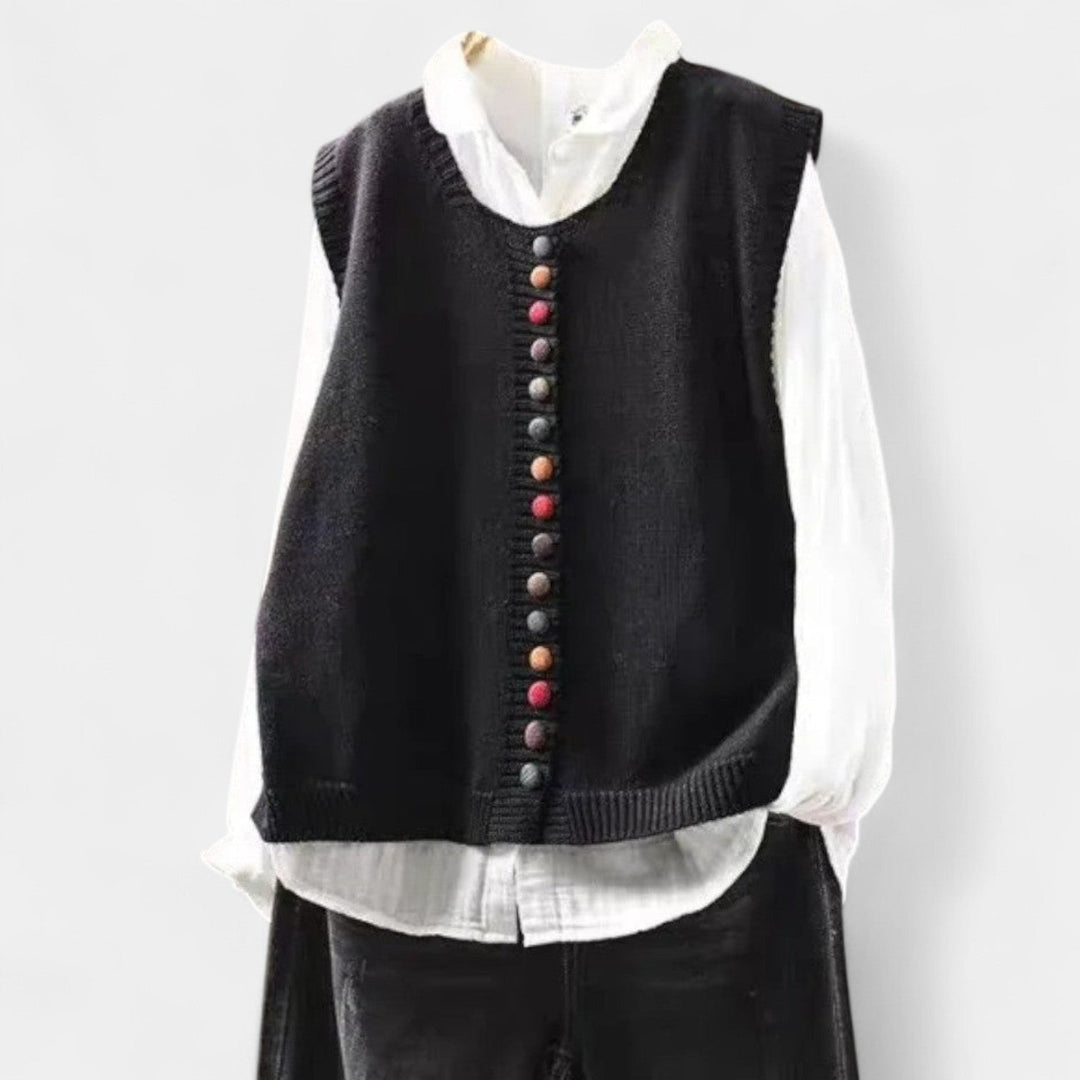 Karmen – Elegantan pleteni prsluk