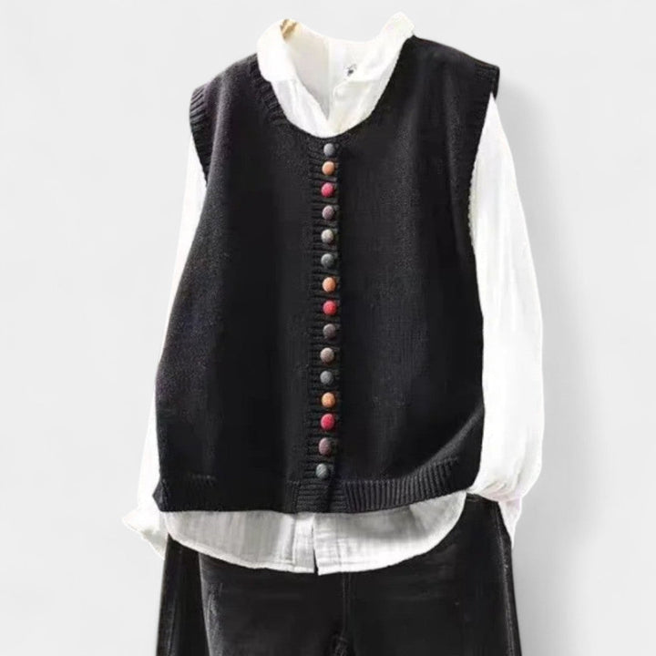 Karmen – Elegantan pleteni prsluk