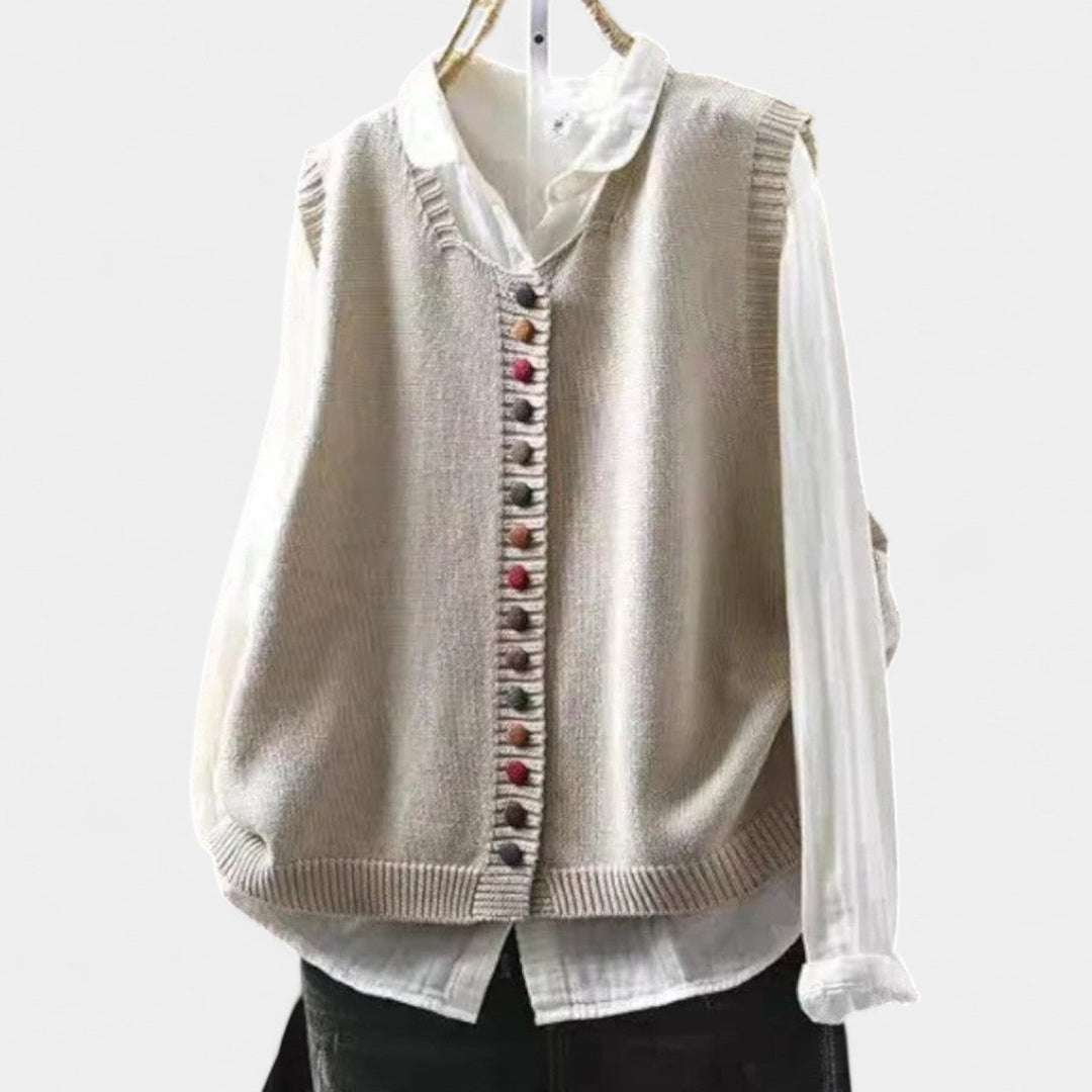 Karmen – Elegantan pleteni prsluk