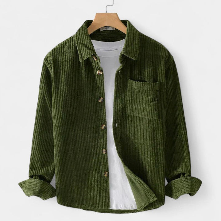 Luka – Klasična muška košulja od kord tkanine