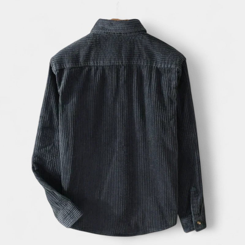 Luka – Klasična muška košulja od kord tkanine