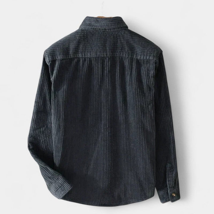 Luka – Klasična muška košulja od kord tkanine