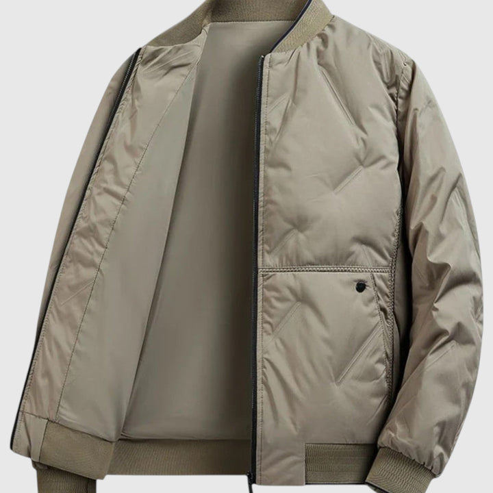 Lorenzo - Puffed neutralna bomber jakna s urbanim prizvukom