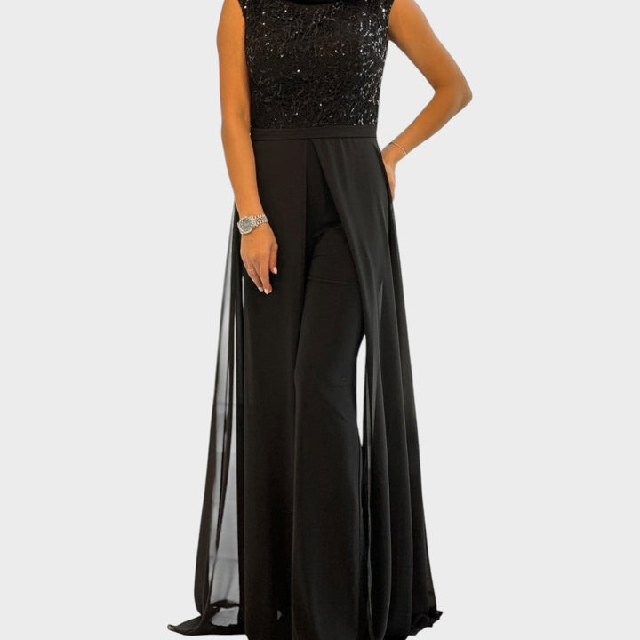 Lina - Stilski Večernji Kombinezon