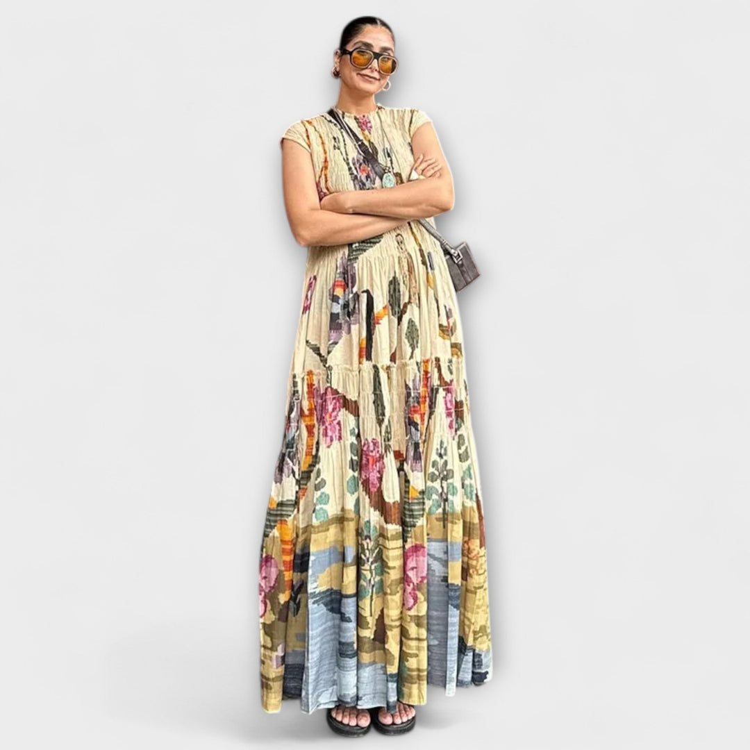 Elegantne plisirane haljine s dugim rukavima