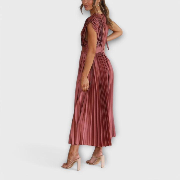 Maria - Stylish Plissé Dress