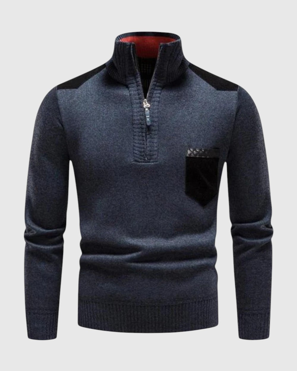 Libuše - Pulover od vune s patentnim zatvaračem