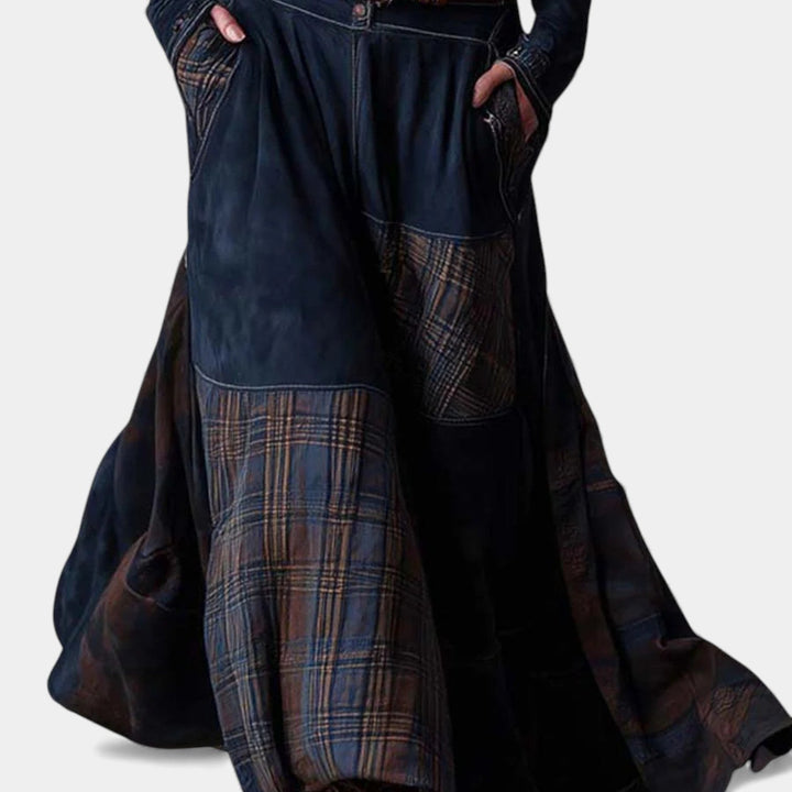 Helena – Vintage maxi haljina