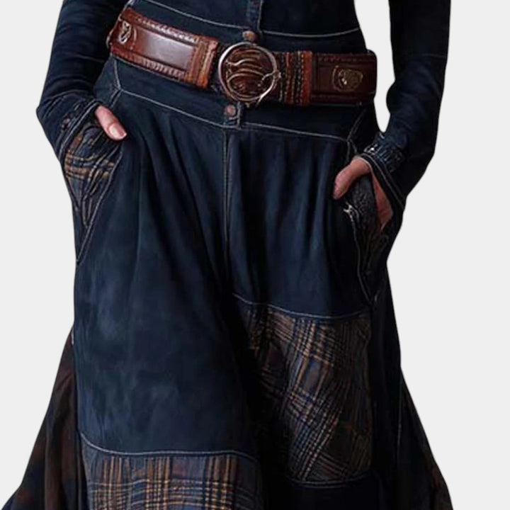 Helena – Vintage maxi haljina