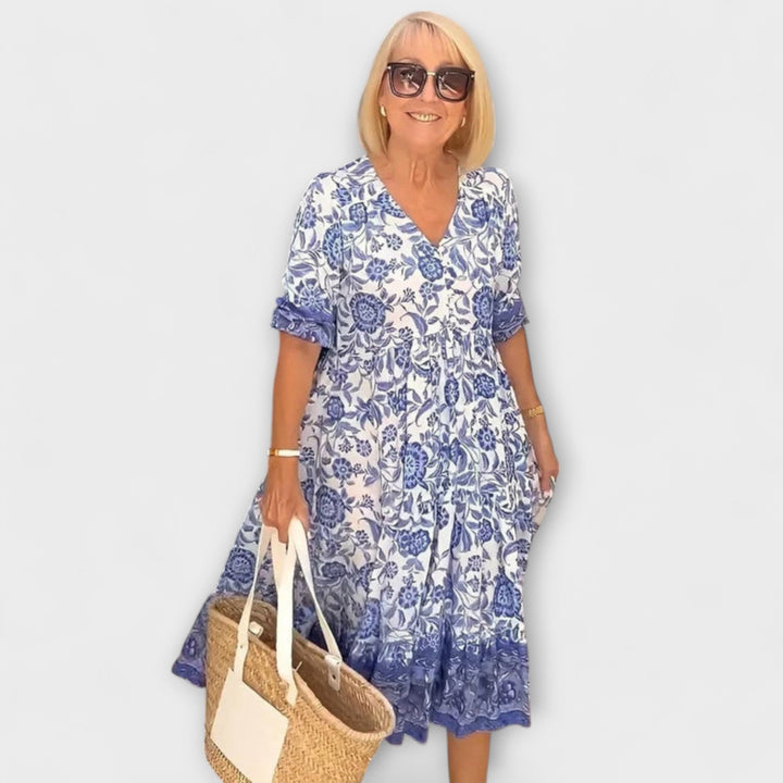 Caitlin - Elegantne cvjetne haljine s prozračnim dizajnom