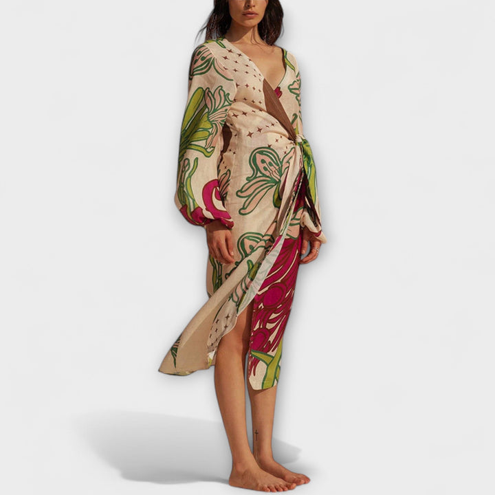 Tracey - Maxi haljina s vezanjem