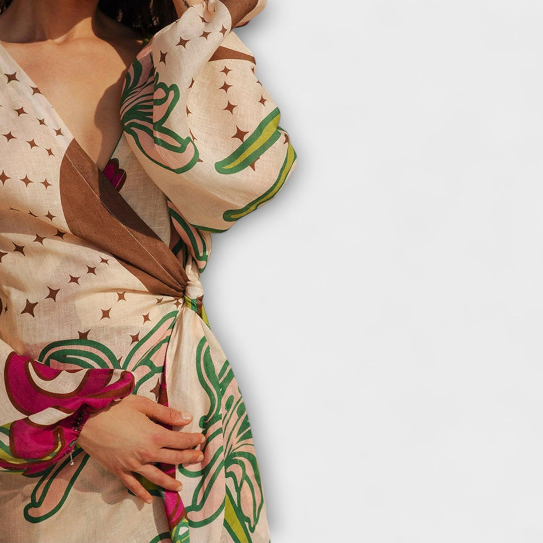 Tracey - Maxi haljina s vezanjem