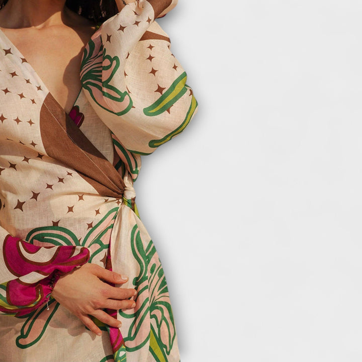 Tracey - Maxi haljina s vezanjem