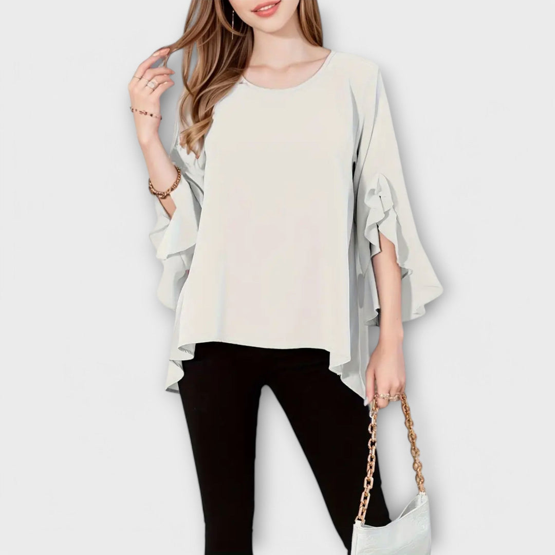 Aria - Savršena proljetna bluza s okruglim izrezom