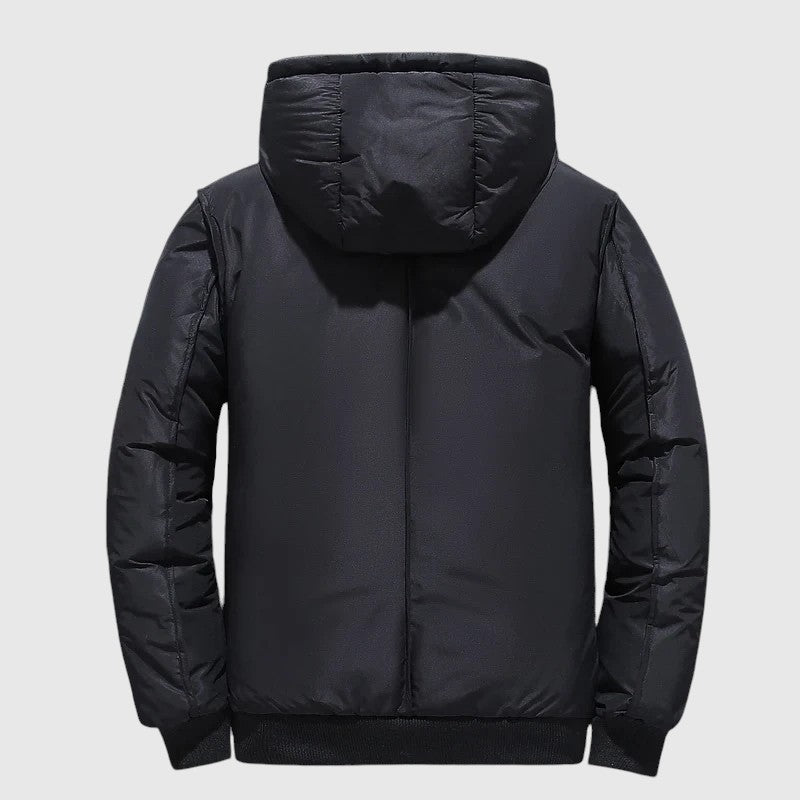 Josef - Padded jakna s kapuljačom i otporna obrada