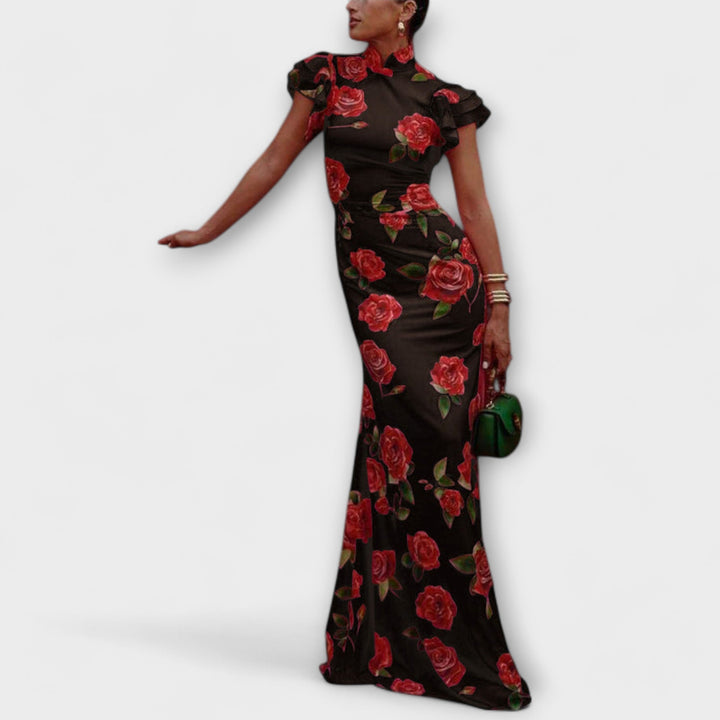 Luna - Maxi haljina s cvjetnim uzorkom