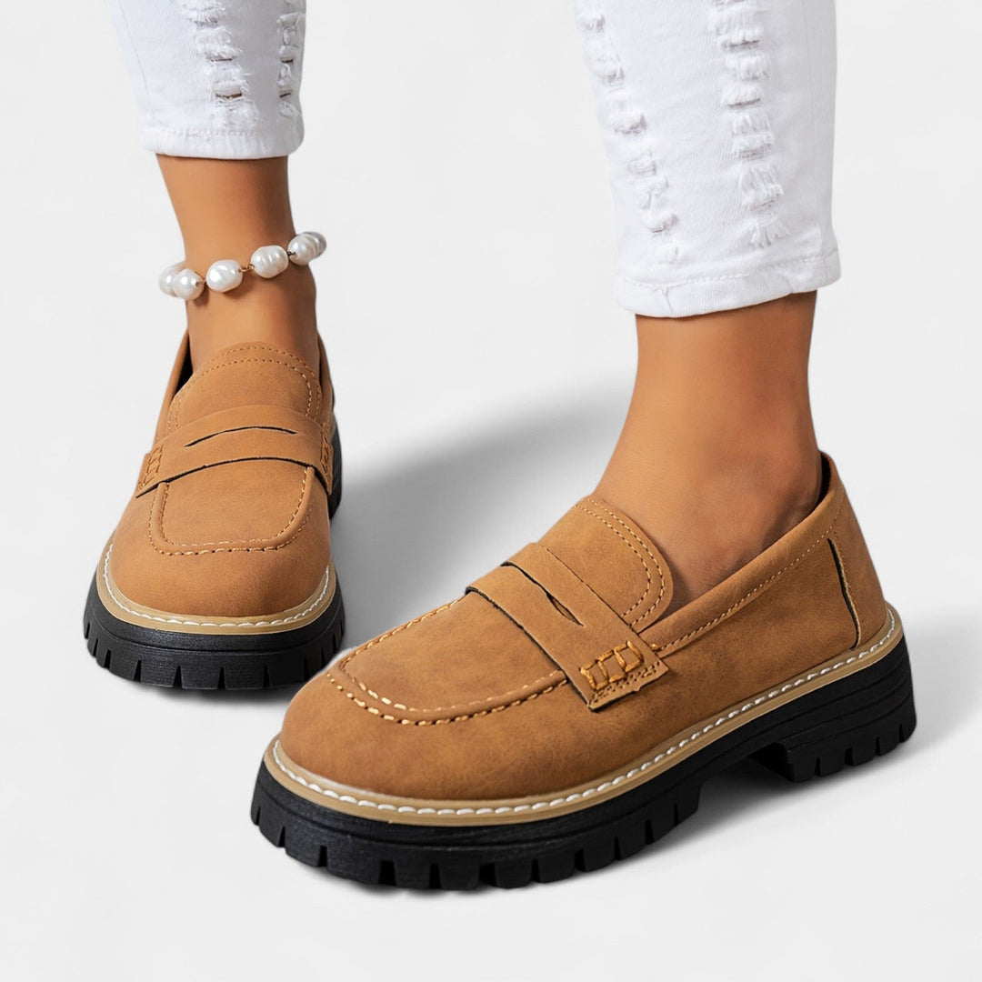 Michaela – Mokasini na masivnom potplatu