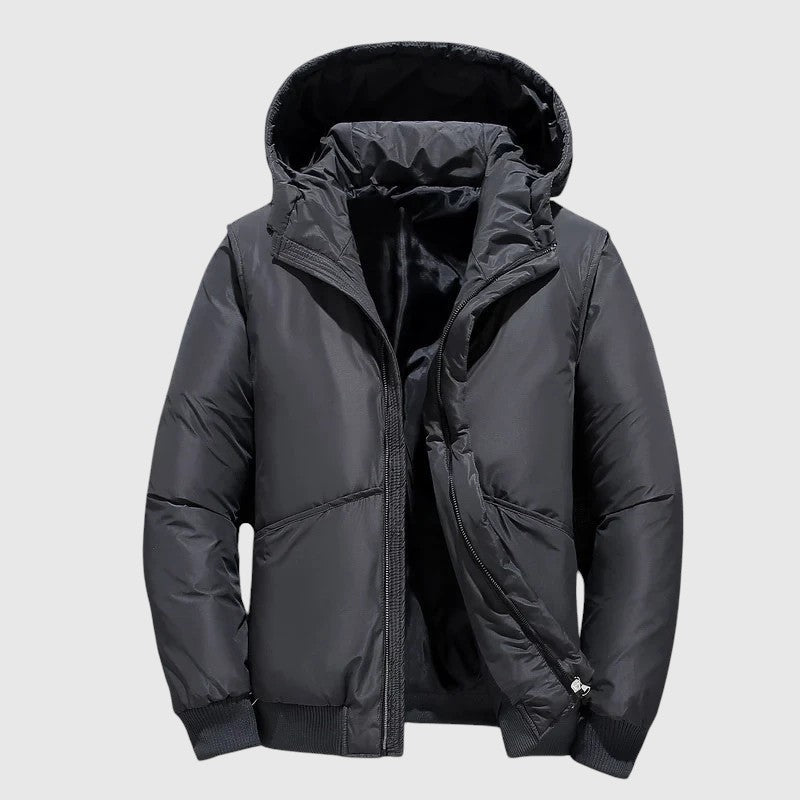 Josef - Padded jakna s kapuljačom i otporna obrada