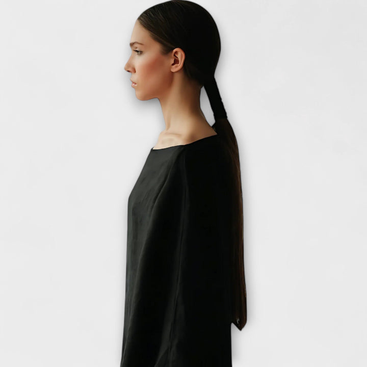 Dana - Kimono haljina izrađena od lana i pamuka