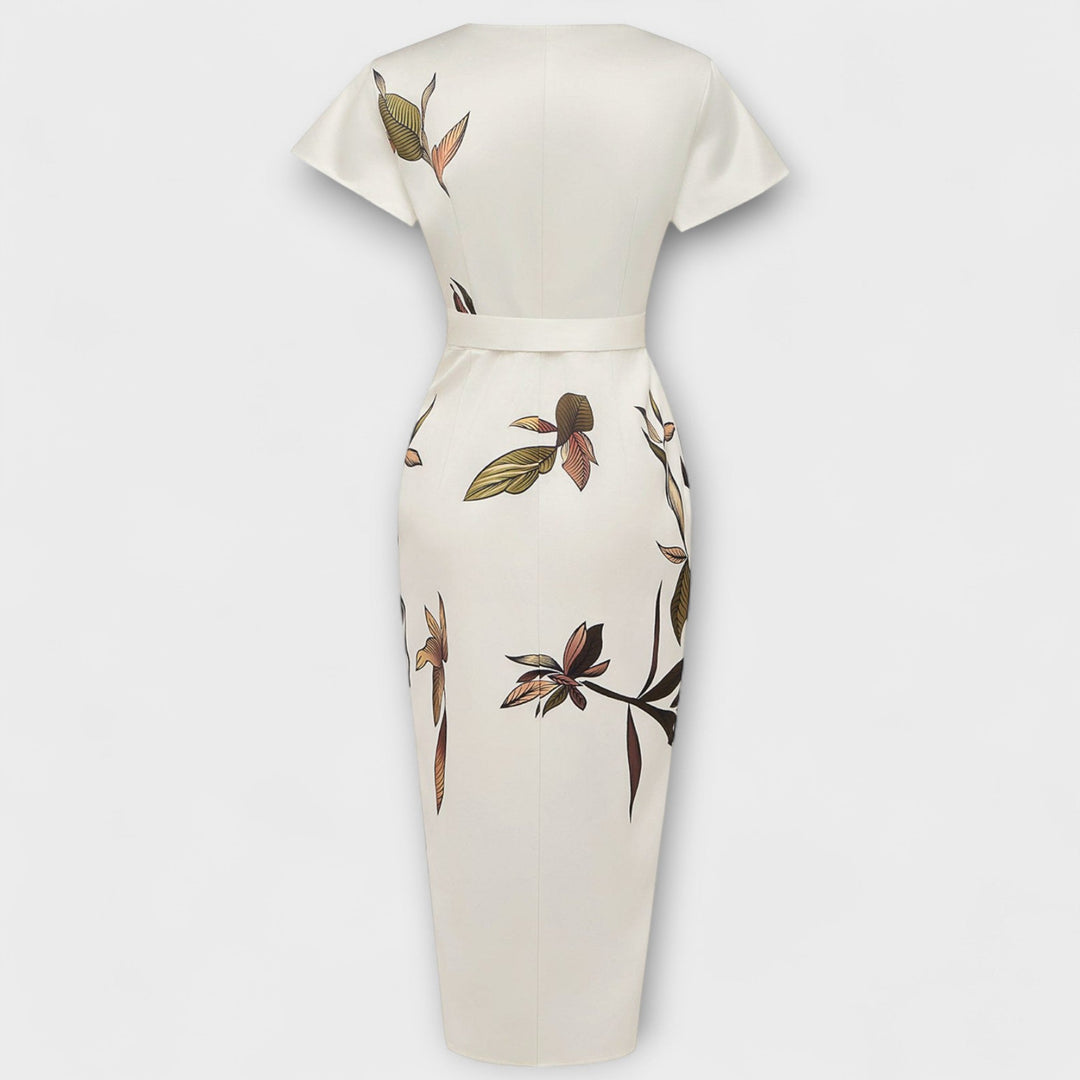 Satenaste zavinovací haljine