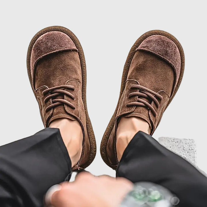 Santiago – Muški ortopedski cipele od prave kože