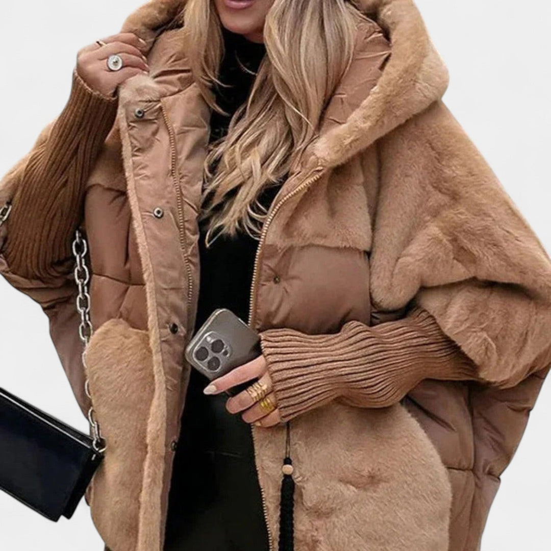 Sara – Elegantna zimska puhovka s kapuljačom