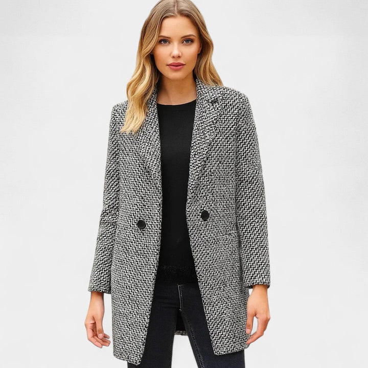 Maja – Dugi karirani kaput s remenom