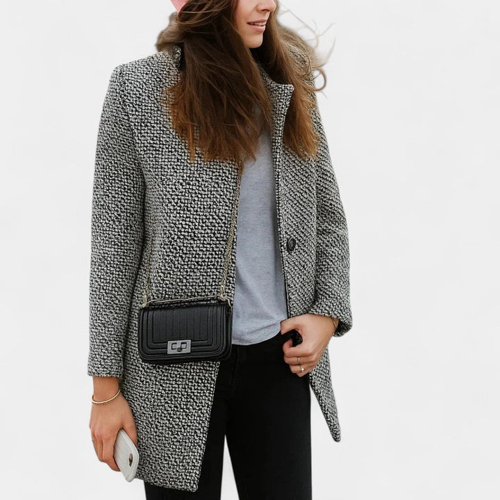 Maja – Dugi karirani kaput s remenom