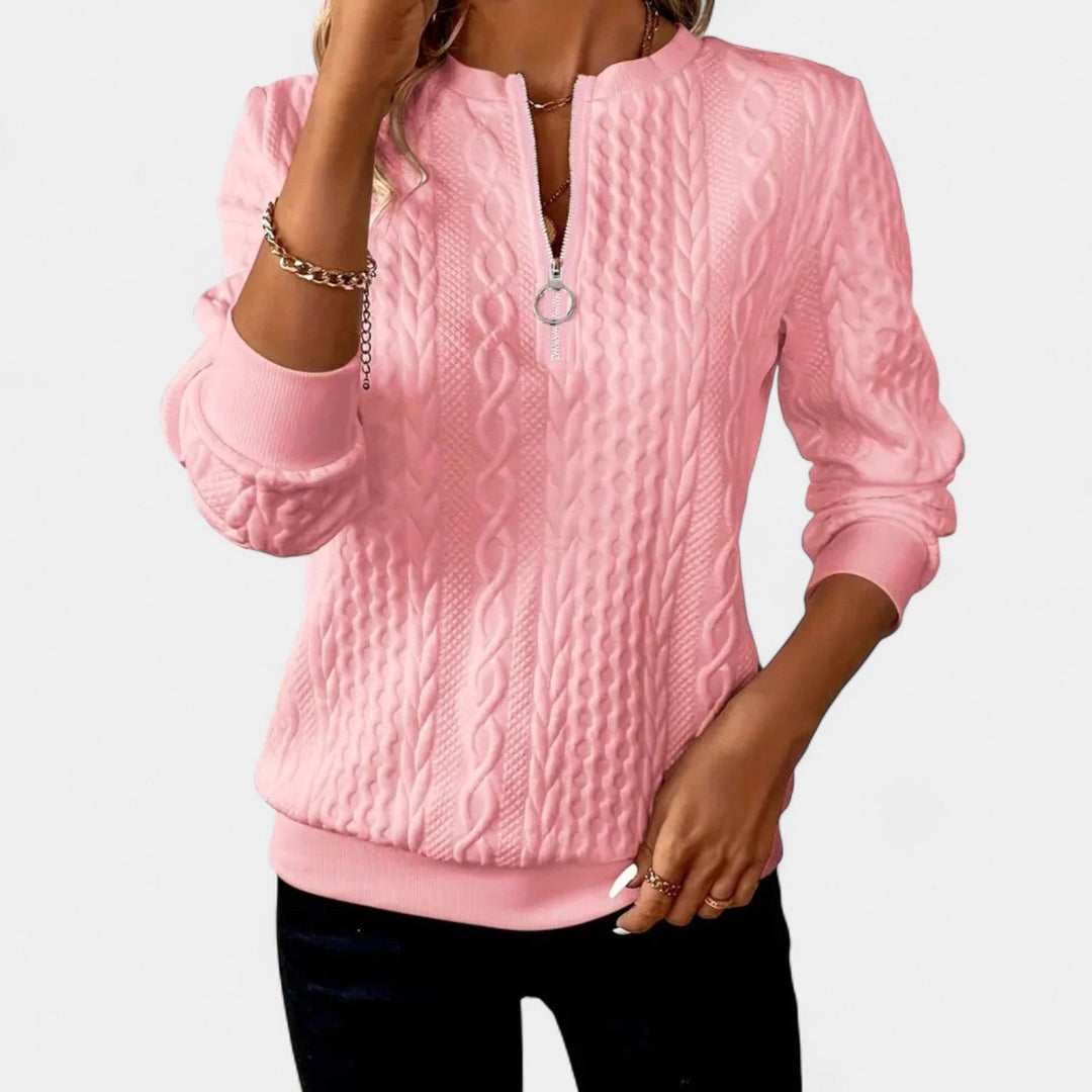 Kaja – Pulover s patentnim zatvaračem za suvremen izgled