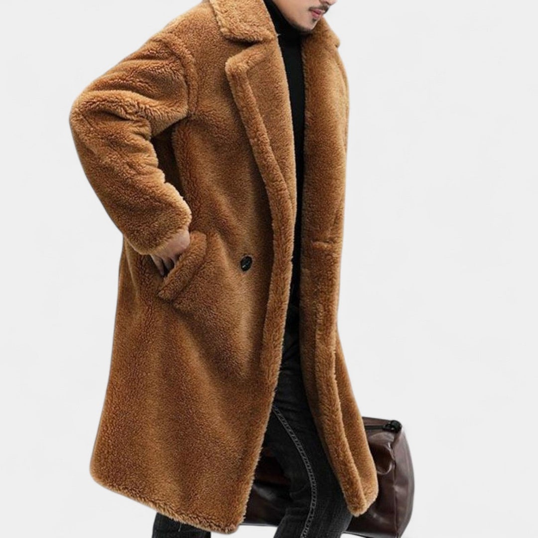 Patrik – Zimski teddy kaput s klapom