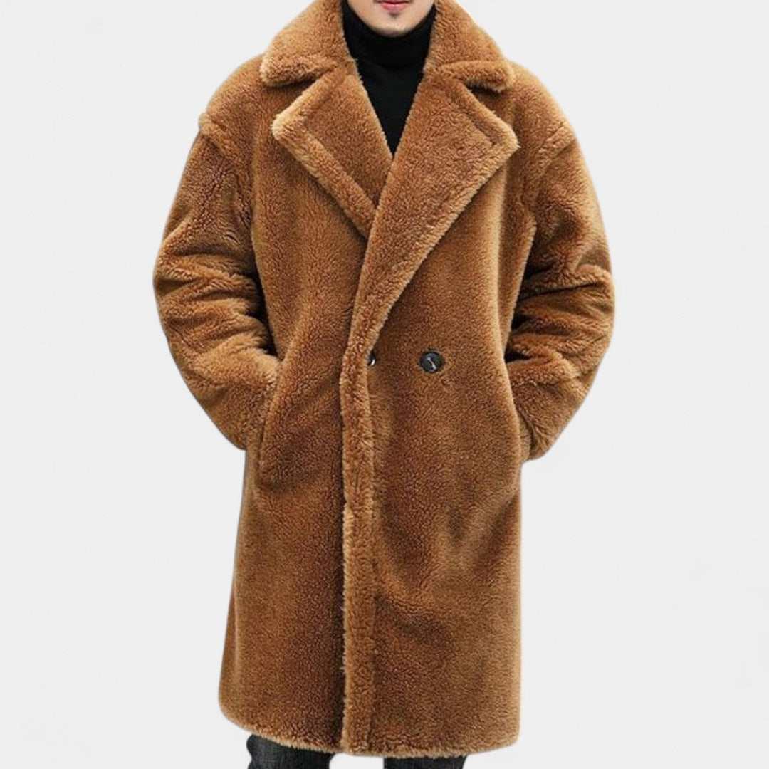 Patrik – Zimski teddy kaput s klapom